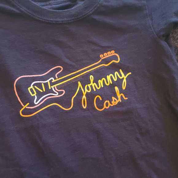 Johnny Cash Kids T-Shirt - Picture 3 of 3
